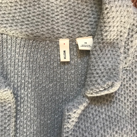 Anthropologie Moth Blakely Sweater Blazer - Picture 4 of 5